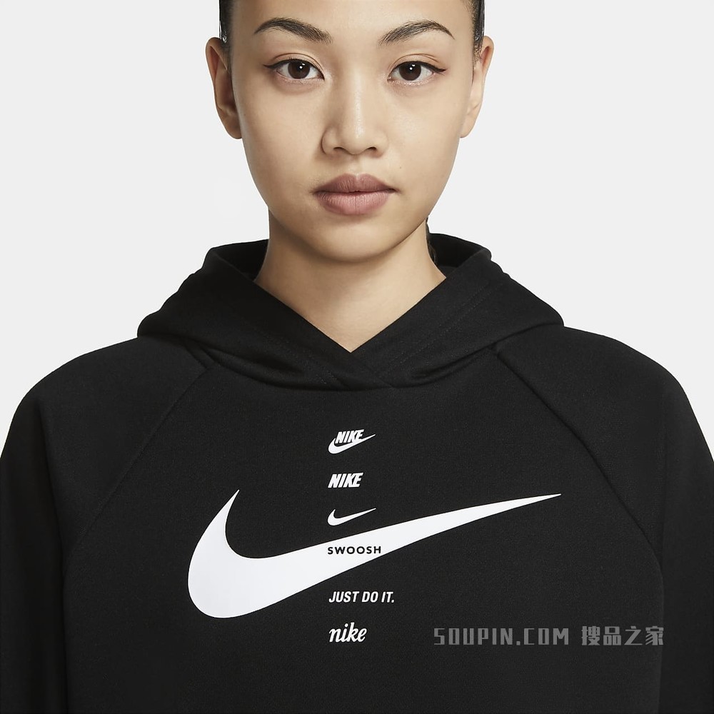 Nike Sportswear Swoosh 女子连帽衫