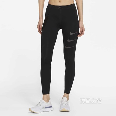 Nike Epic Luxe Run Division 女子中腰跑步紧身裤