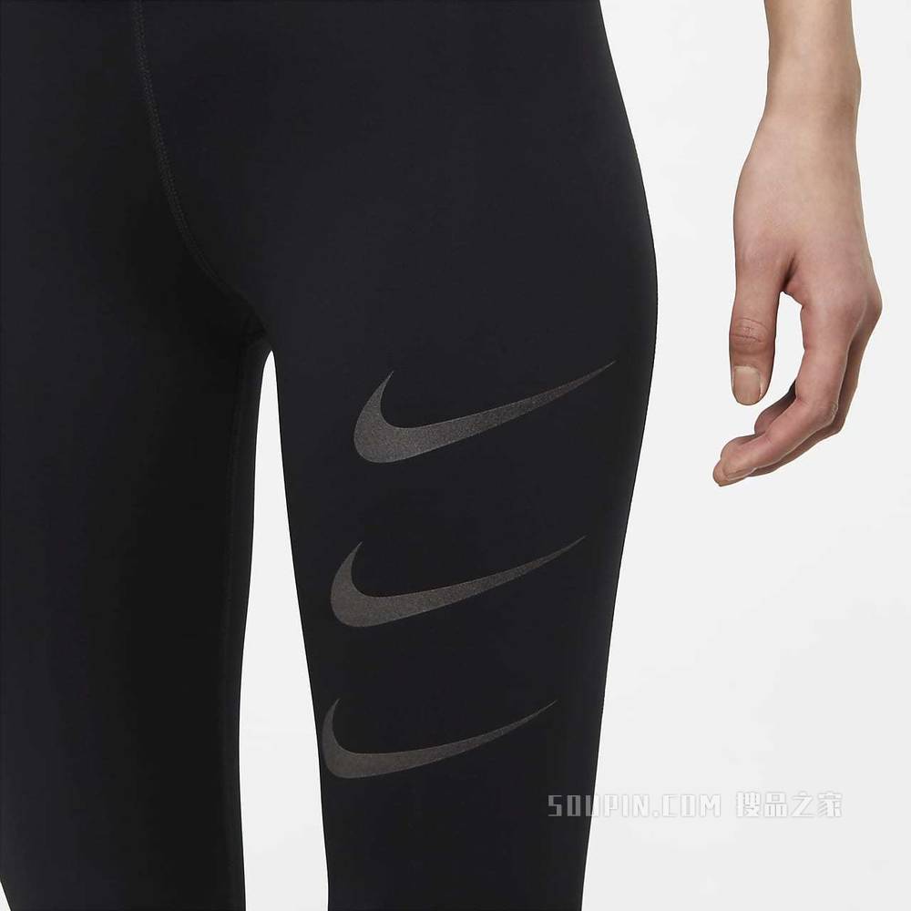 Nike Epic Luxe Run Division 女子中腰跑步紧身裤