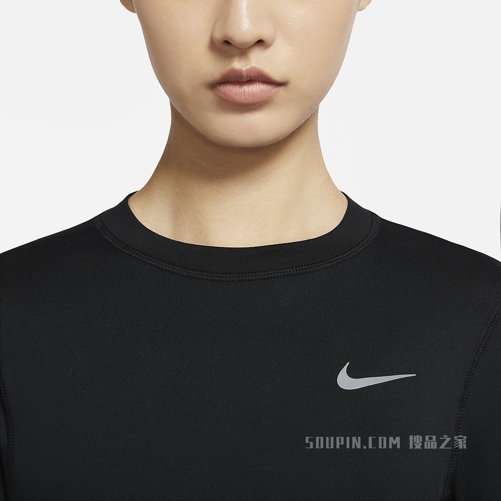 Nike Dri-FIT Element 女子跑步圆领上衣