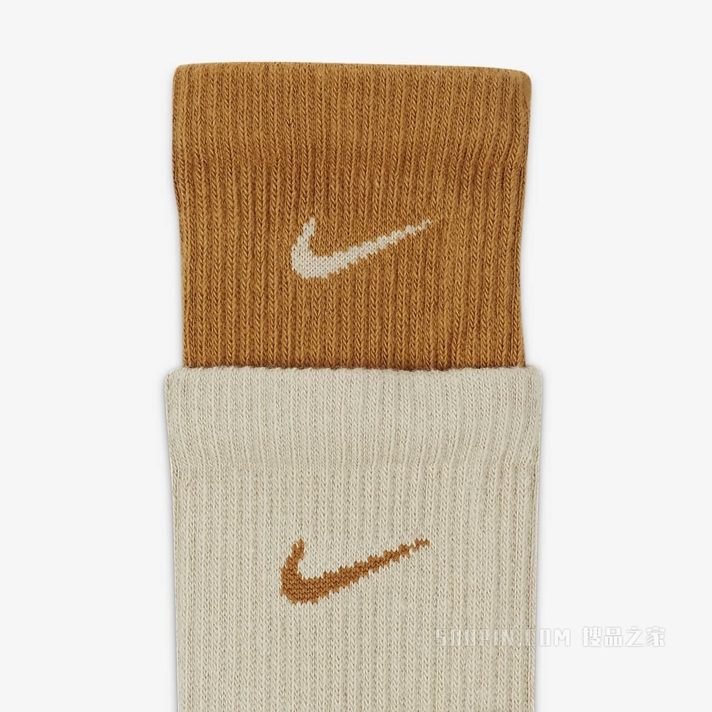 Nike Everyday Plus Cushioned 训练运动袜（1 双）