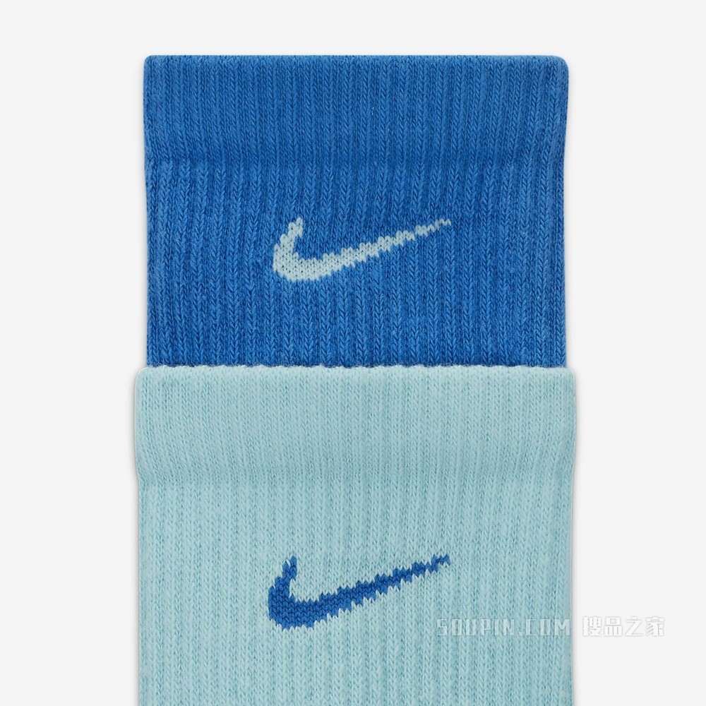 Nike Everyday Plus Cushioned 训练运动袜（1 双）