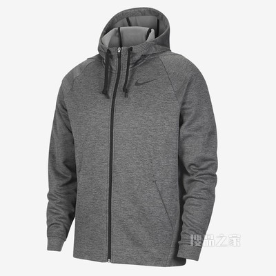 Nike 男子全长拉链开襟训练连帽衫