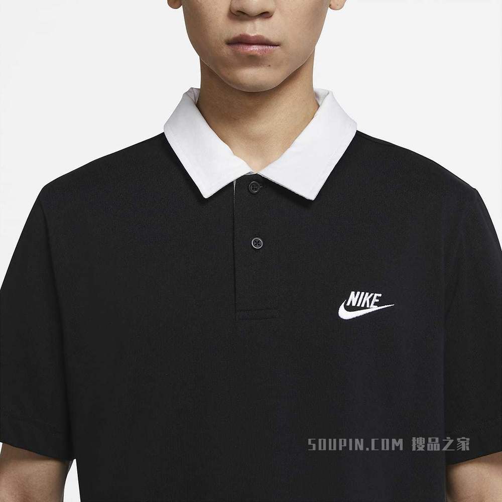 Nike Sportswear 男子橄榄球翻领T恤