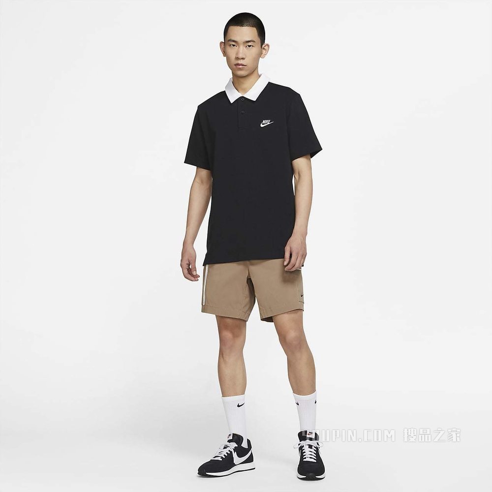 Nike Sportswear 男子橄榄球翻领T恤