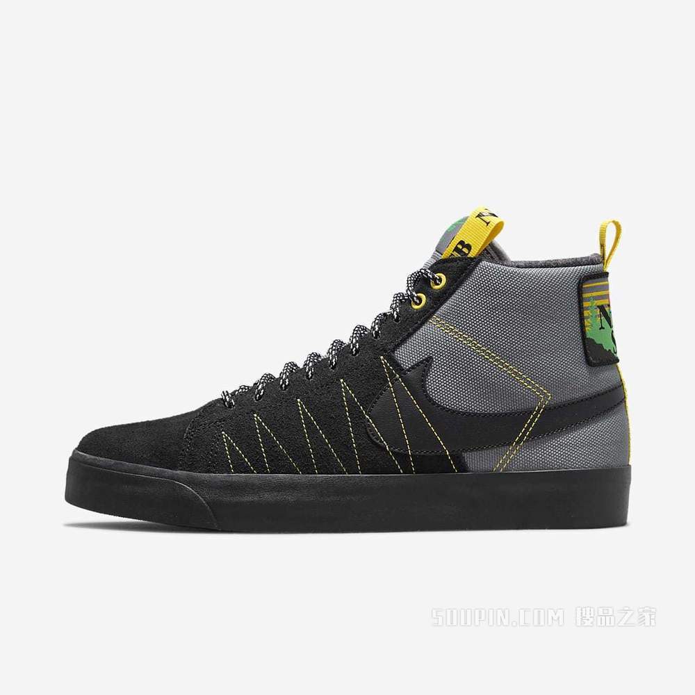 Nike SB Zoom Blazer Mid PRM 男/女滑板鞋