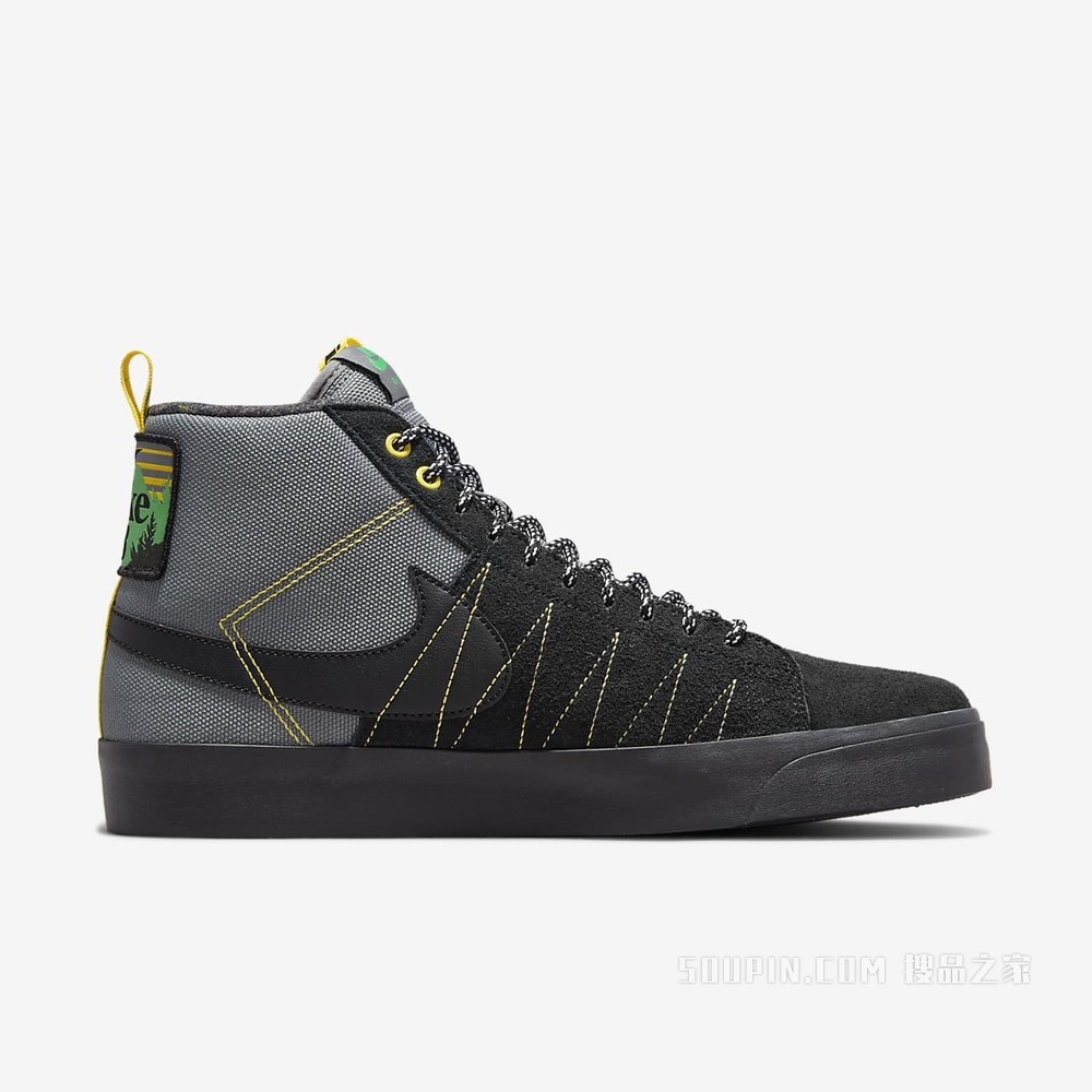 Nike SB Zoom Blazer Mid PRM 男/女滑板鞋