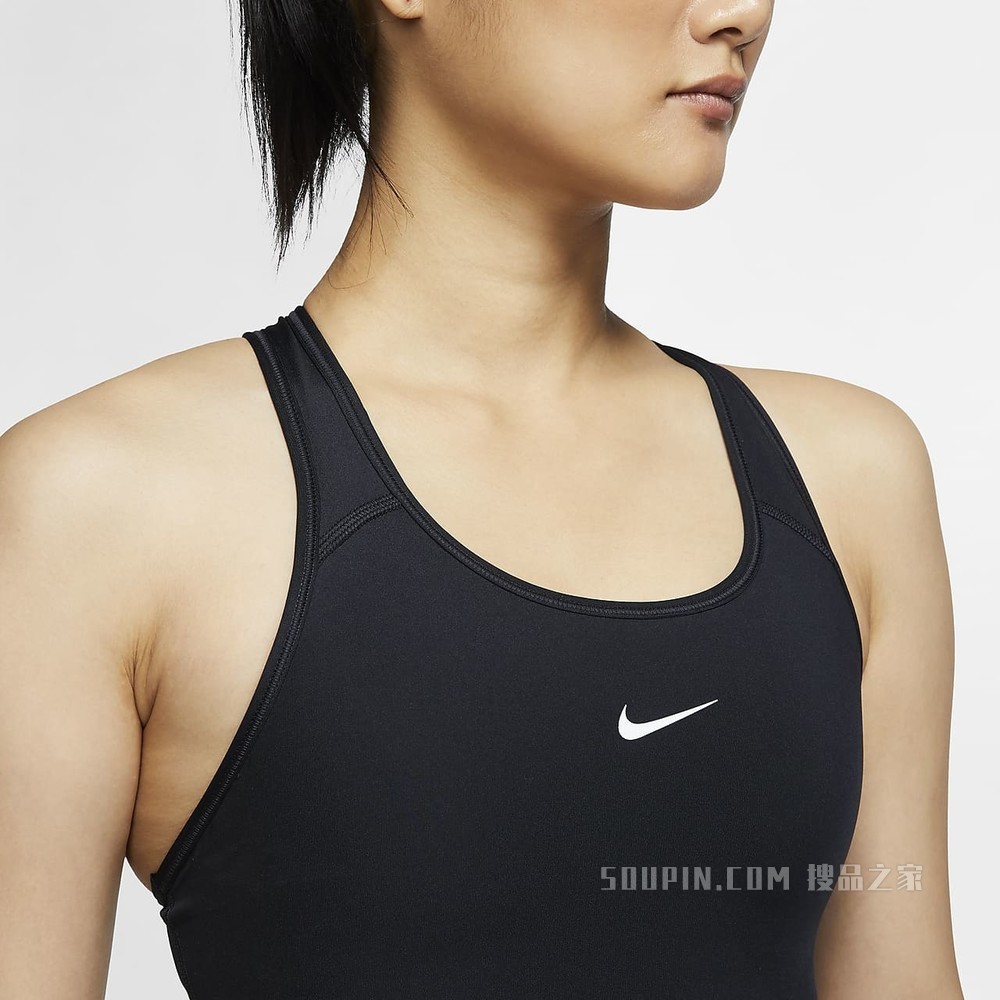 Nike Swoosh 女子中强度支撑一片式衬垫运动内衣