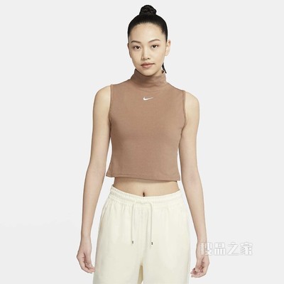 Nike Sportswear Collection Essentials 女子无袖企领上衣
