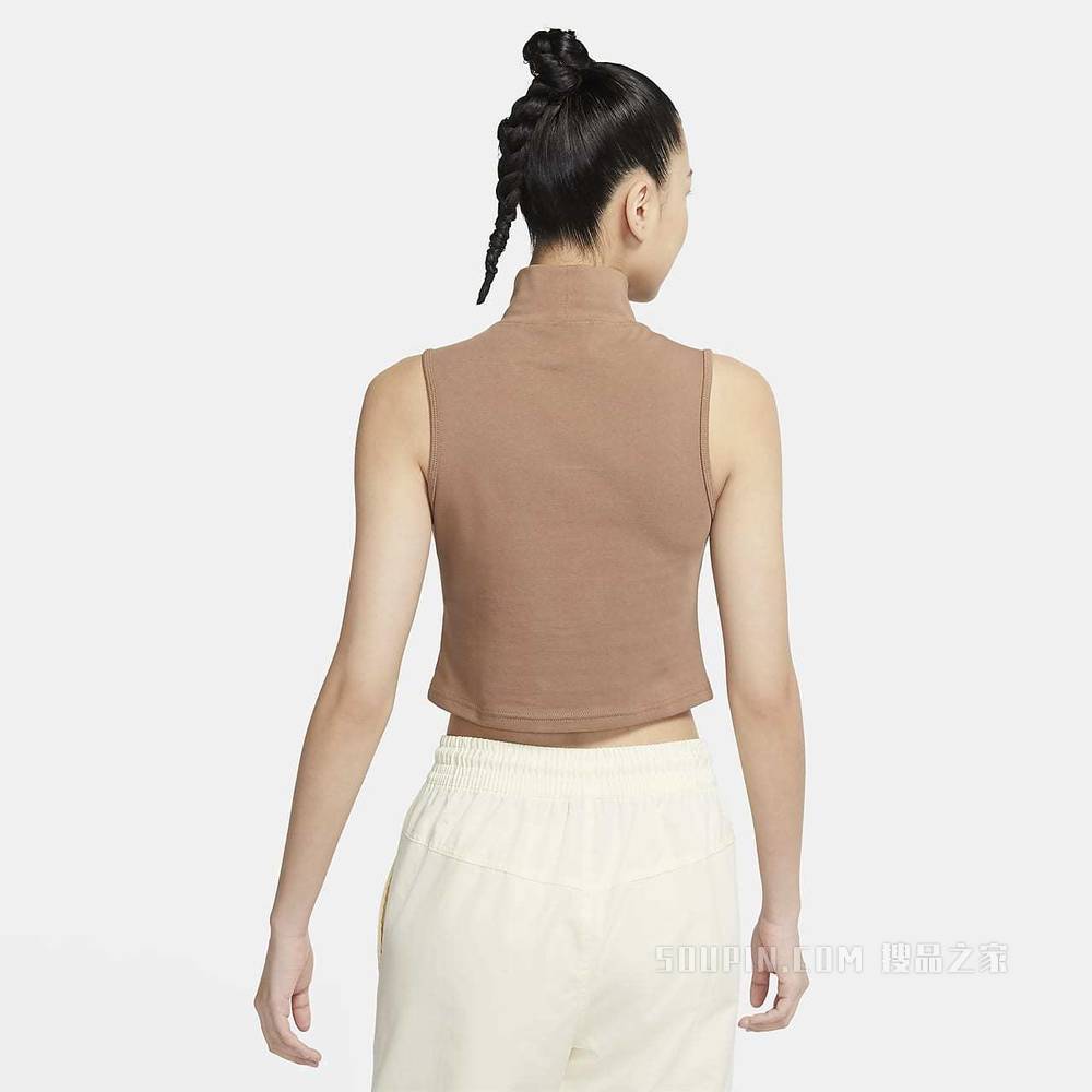 Nike Sportswear Collection Essentials 女子无袖企领上衣