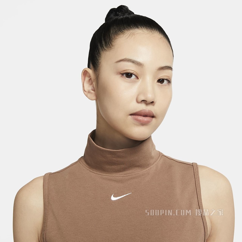 Nike Sportswear Collection Essentials 女子无袖企领上衣