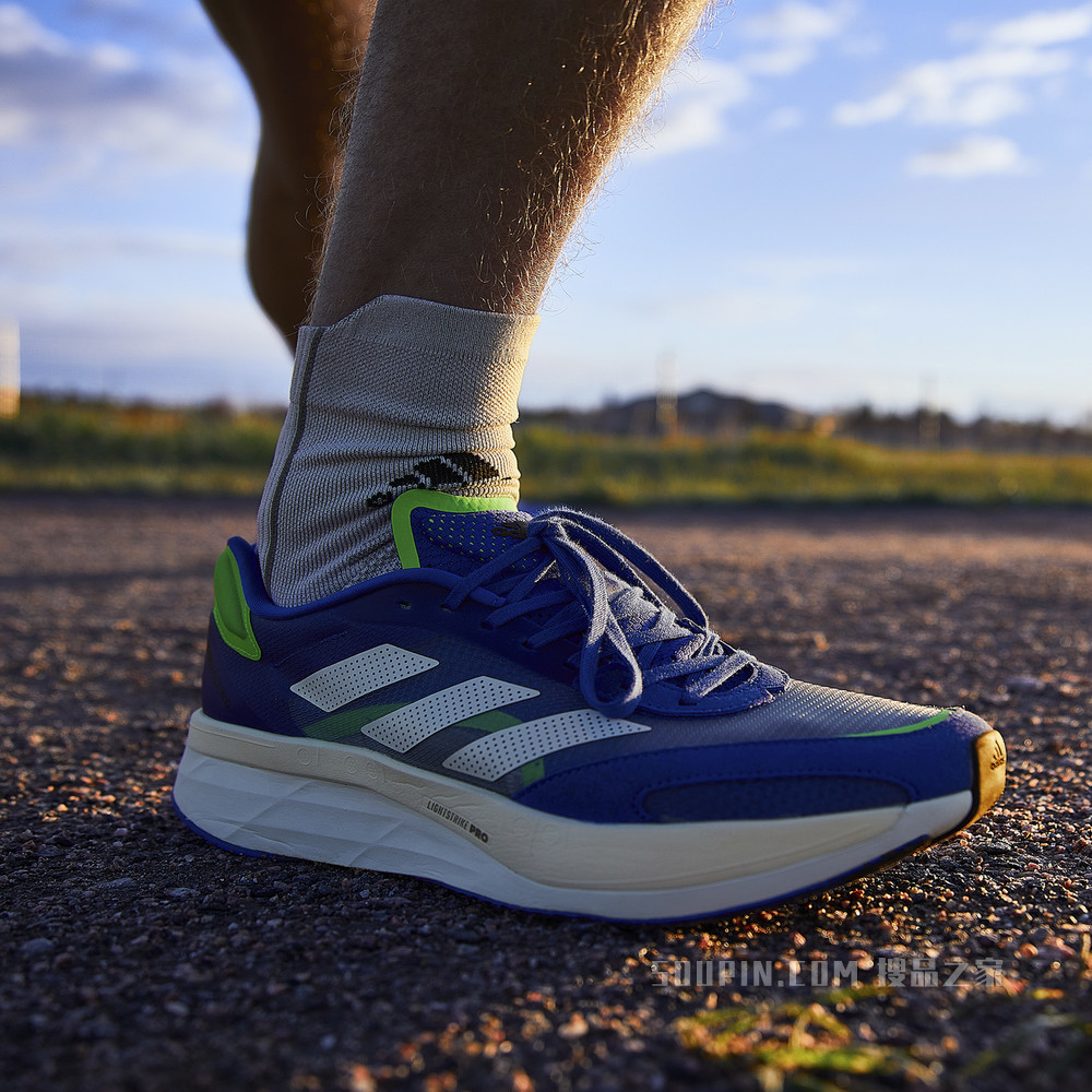 ADIZERO BOSTON 10 M 新款竞速轻盈疾速跑步运动鞋