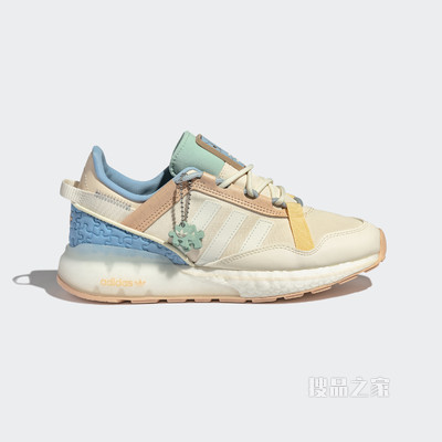 ZX 2K BOOST PURE 情侣款低帮经典运动鞋