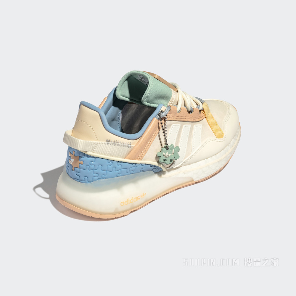 ZX 2K BOOST PURE 情侣款低帮经典运动鞋