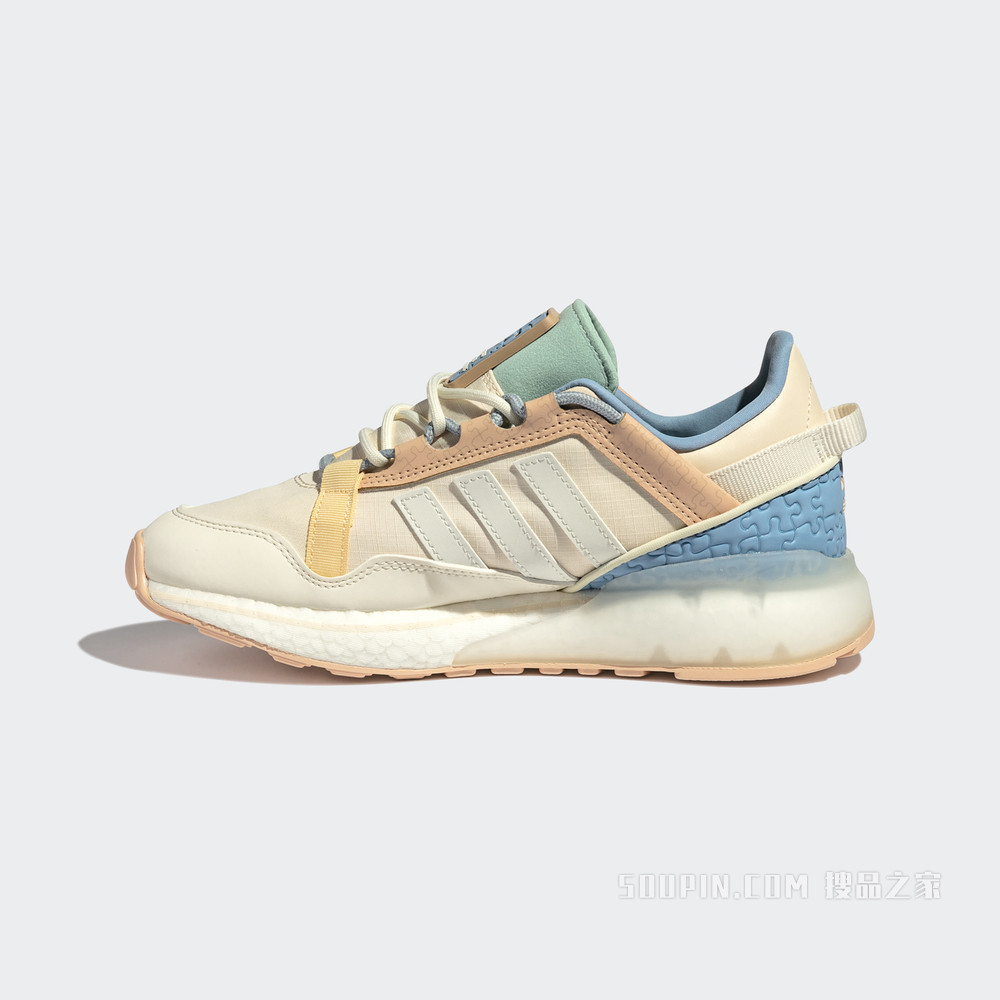 ZX 2K BOOST PURE 情侣款低帮经典运动鞋