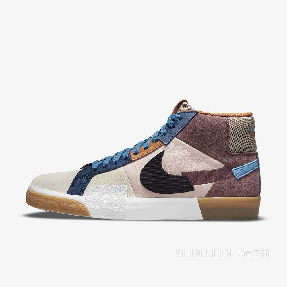 Nike SB Zoom Blazer Mid PRM 男/女滑板鞋