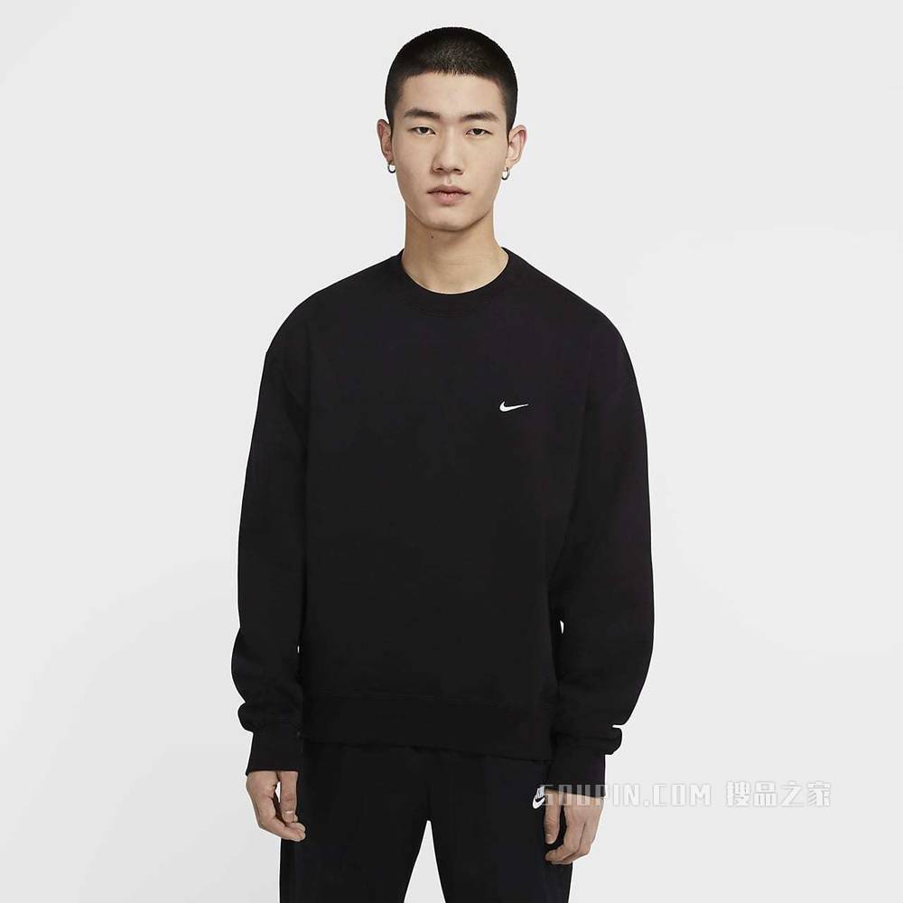 NikeLab 男子起绒圆领上衣