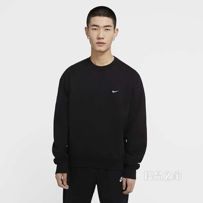 NikeLab 男子起绒圆领上衣