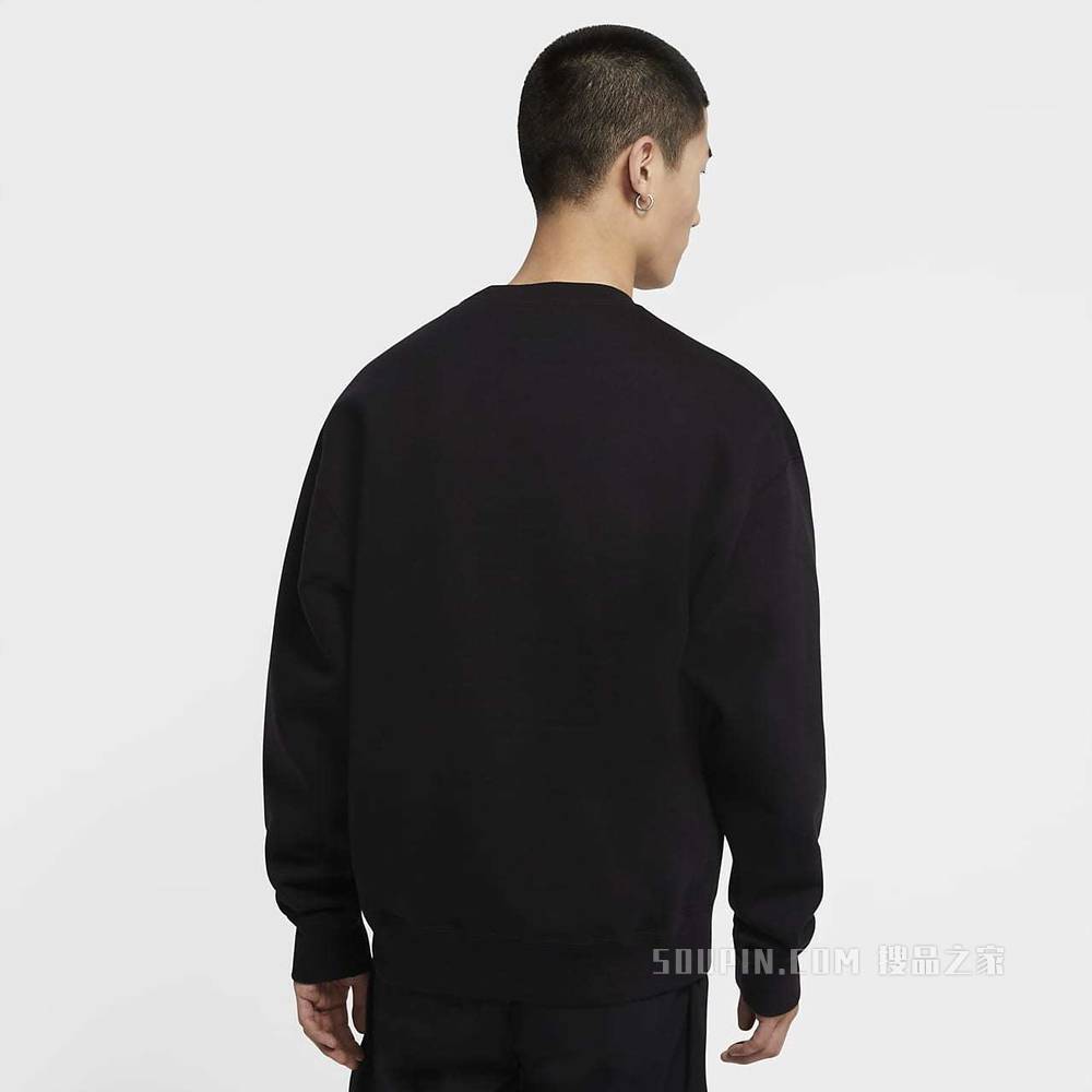 NikeLab 男子起绒圆领上衣