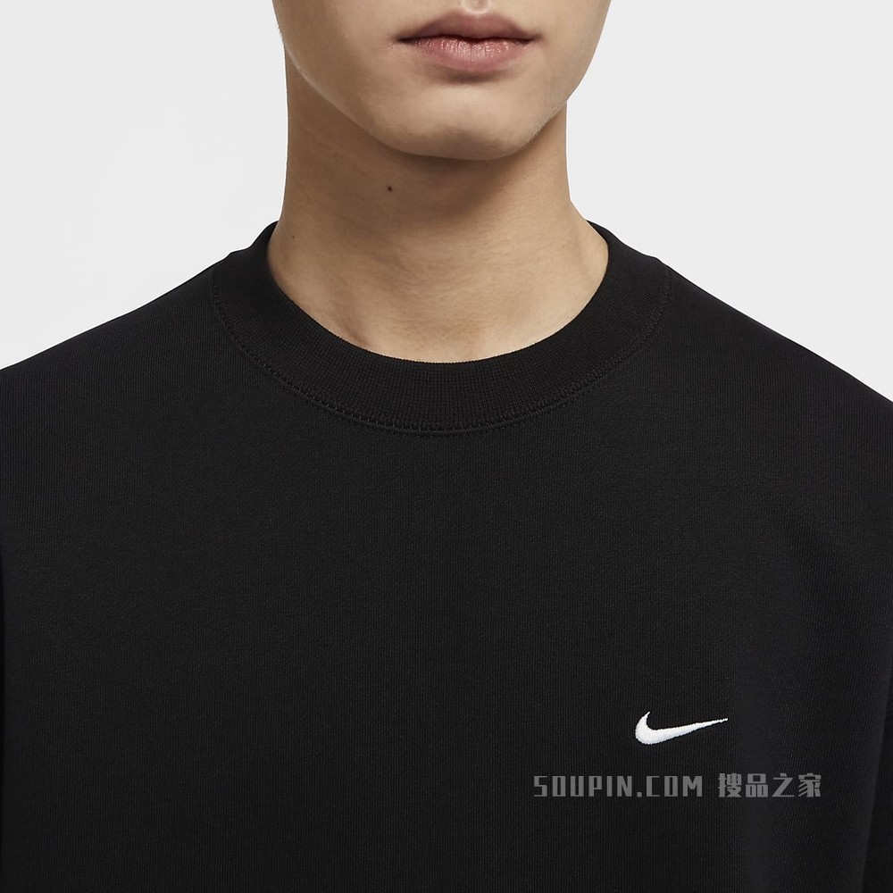 NikeLab 男子起绒圆领上衣