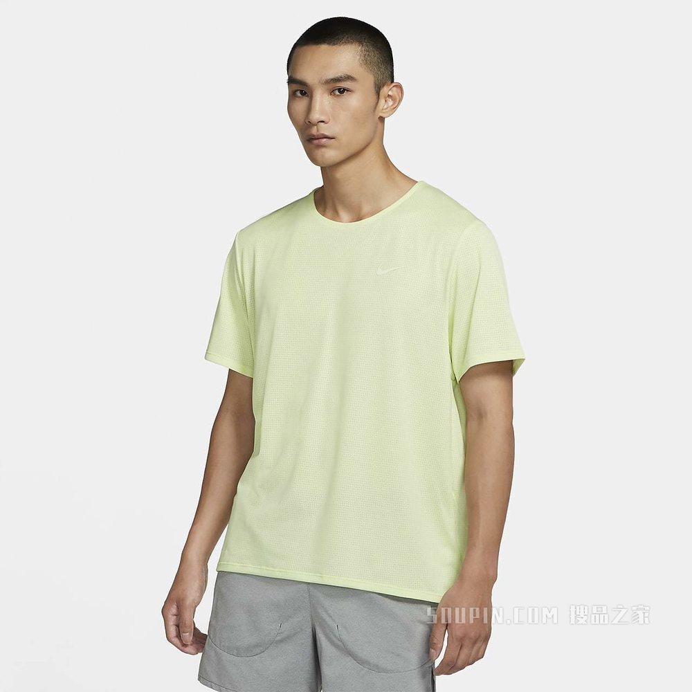 Nike Dri-FIT Wild Run Rise 365 男子短袖印花跑步上衣