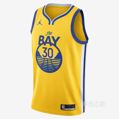 2020 赛季金州勇士队 (Stephen Curry) Statement Edition Jordan NBA Swingman Jersey 男子球衣