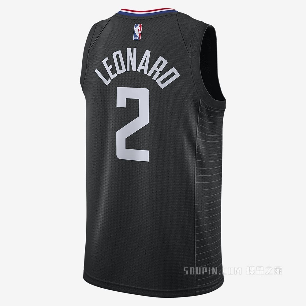 2020 赛季洛杉矶快船队 (Kawhi Leonard) Statement Edition Jordan NBA Swingman Jersey 男子球衣