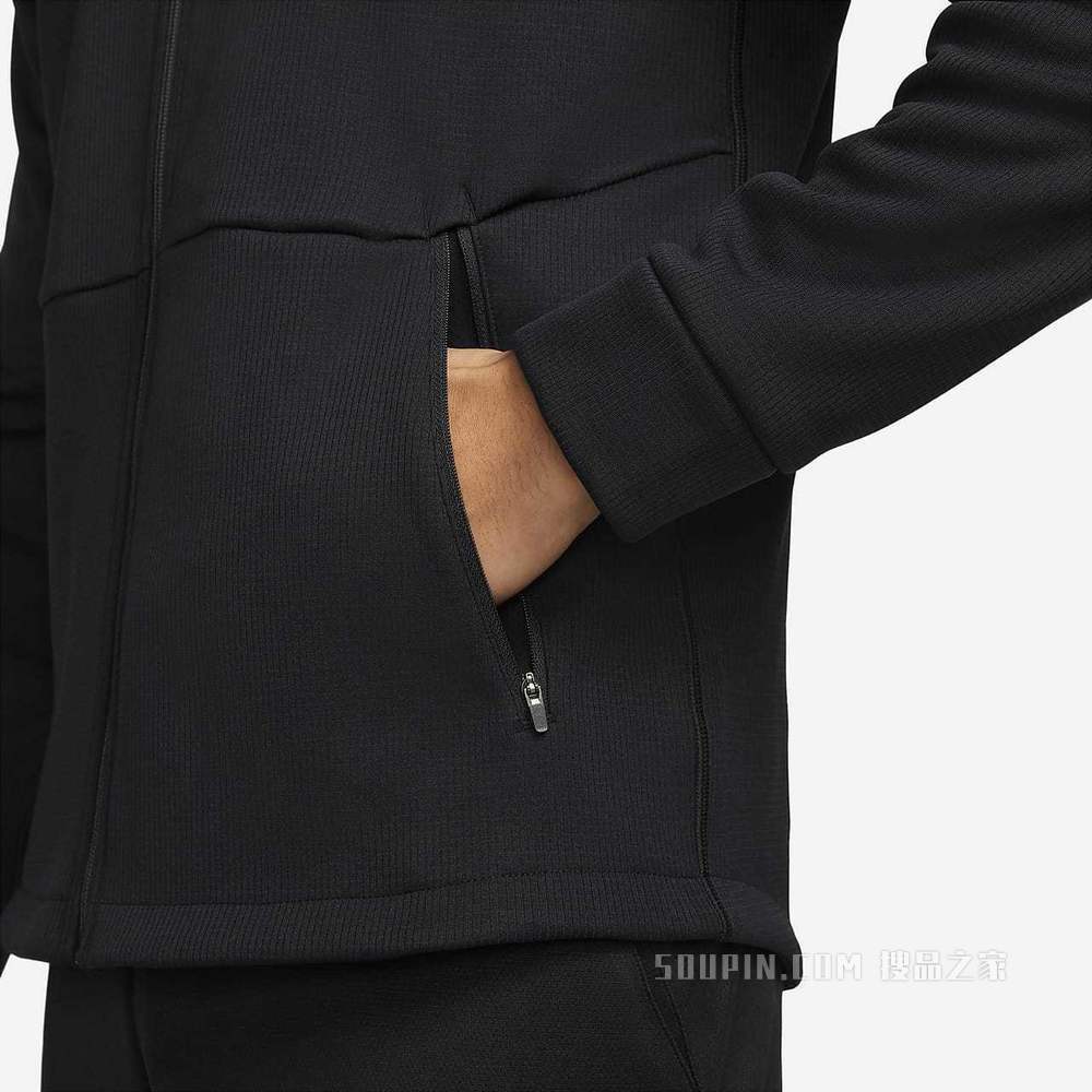 Nike Pro Therma-FIT 男子全长拉链开襟连帽训练夹克