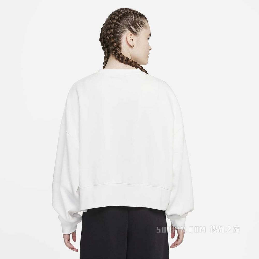 Nike Sportswear Collection Essentials 女子起绒圆领上衣