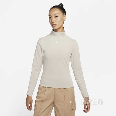 Nike Sportswear Collection Essentials 女子长袖企领上衣
