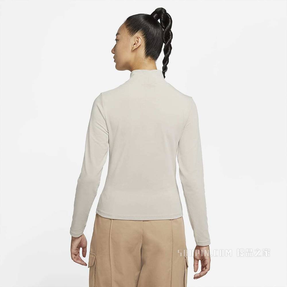 Nike Sportswear Collection Essentials 女子长袖企领上衣