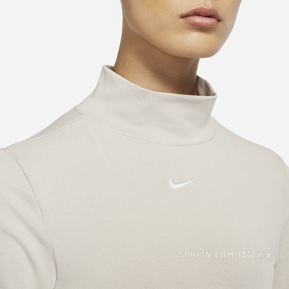Nike Sportswear Collection Essentials 女子长袖企领上衣