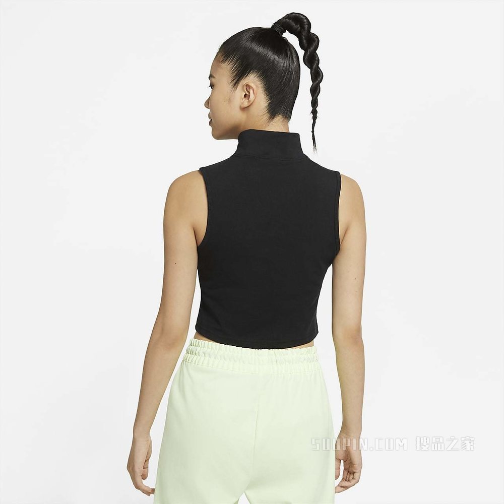 Nike Sportswear Collection Essentials 女子无袖企领上衣