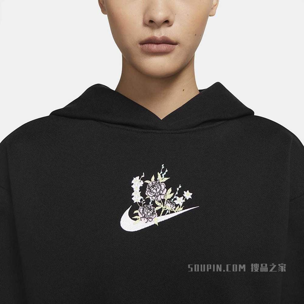 Nike Sportswear 女子起绒套头连帽衫