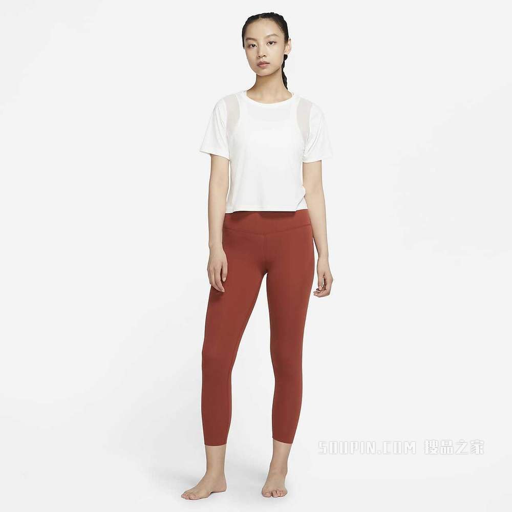 Nike Yoga Dri-FIT Mesh 女子短袖上衣