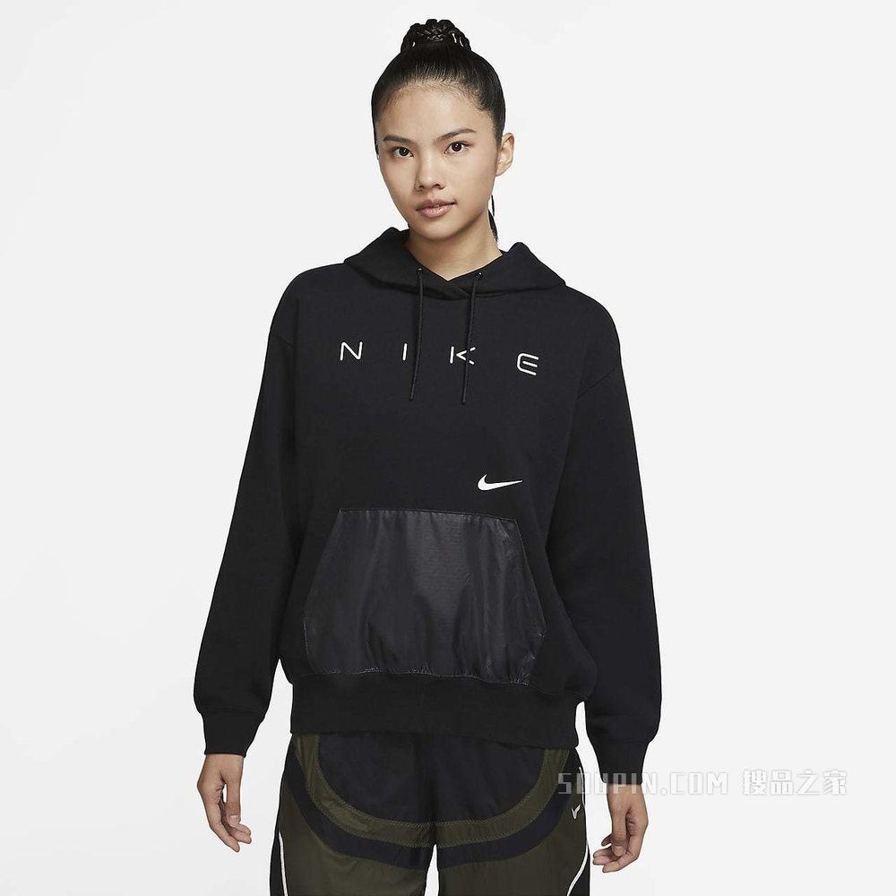 Nike Sportswear Oversized 女子针织连帽衫