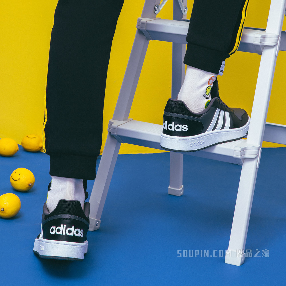 adidas neo HOOPS 2.0 低帮休闲运动鞋