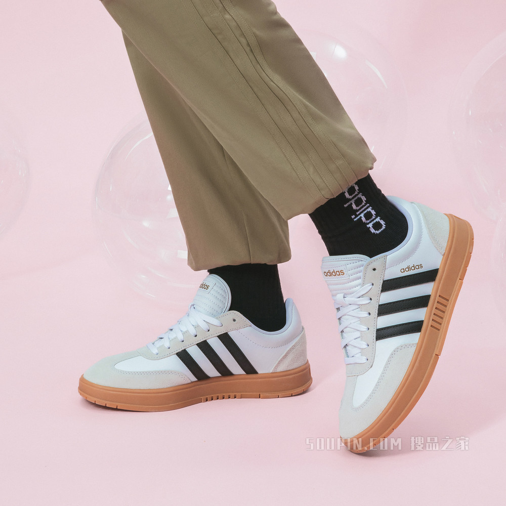 adidas neo GRADAS 低帮休闲运动鞋板鞋