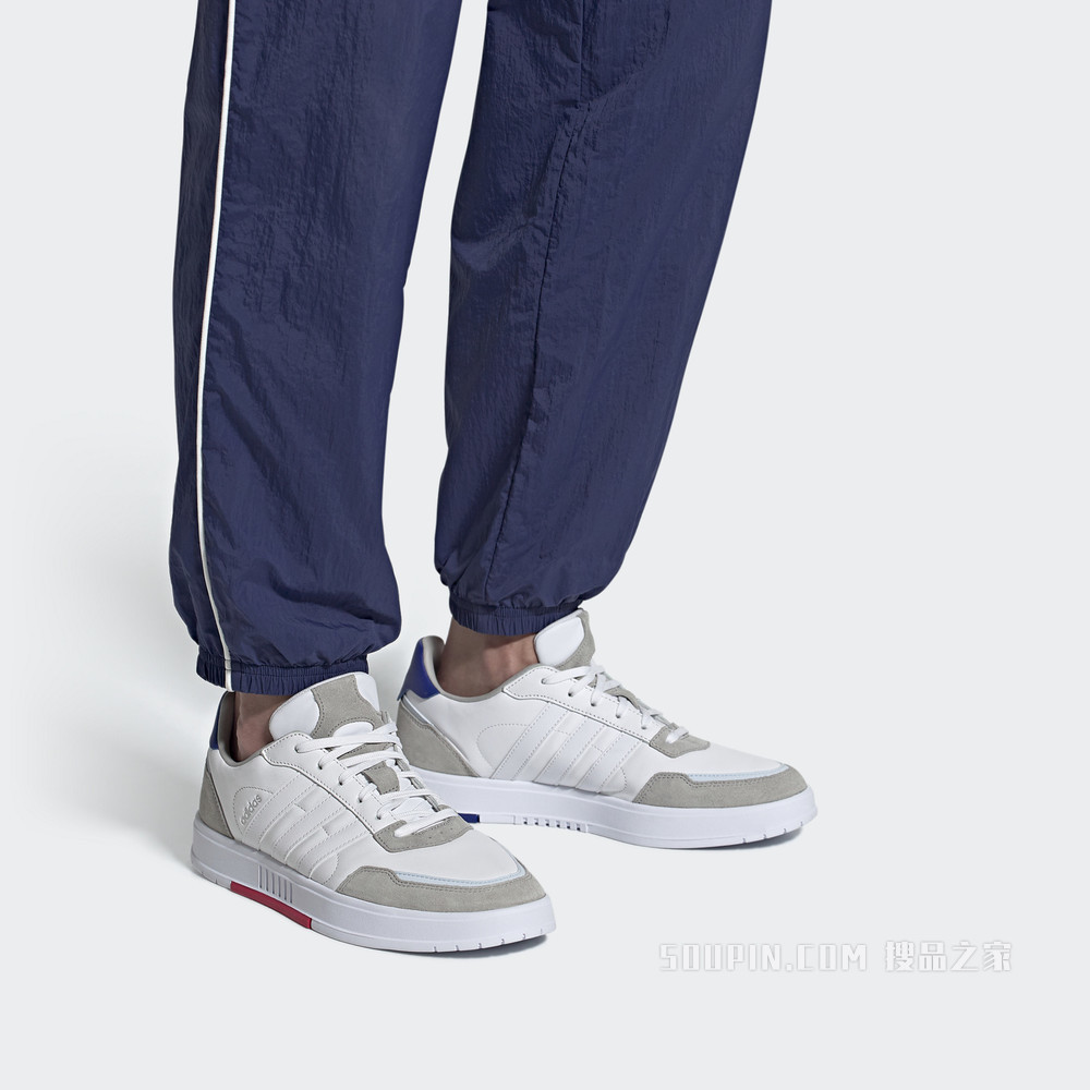 adidas neo COURTMASTER 休闲运动小白鞋