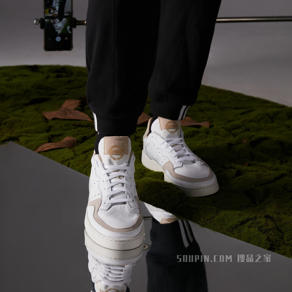 SUPERCOURT 经典运动小白鞋