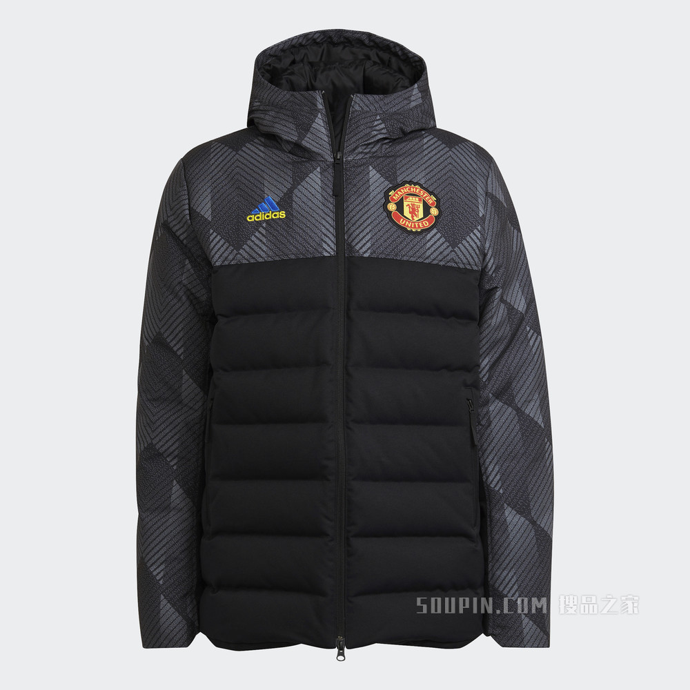 MUFC SSP DW JKT 新款冬季曼联足球运动鸭绒羽绒服