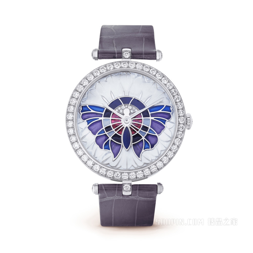 Extraordinary Dials非凡表盘™腕表系列，Lady Arpels Papillon Extraordinaire腕表