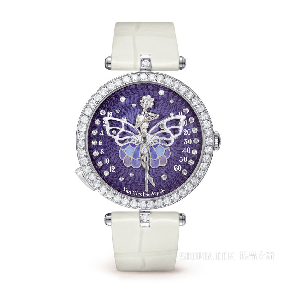 诗意复杂功能腕表系列，Lady Arpels Ballerine Enchantée腕表