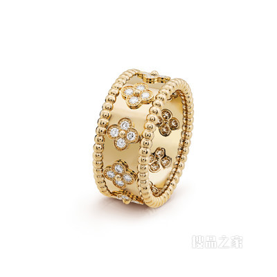 Perlée clovers戒指，中号款式