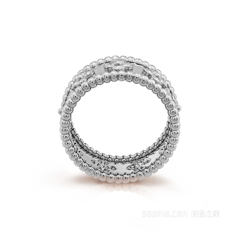 Perlée clovers戒指，中号款式