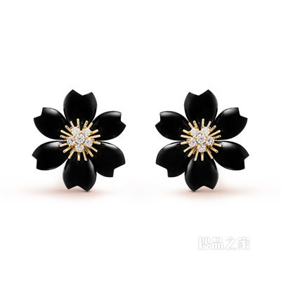 Rose de Noël耳环，小号款式