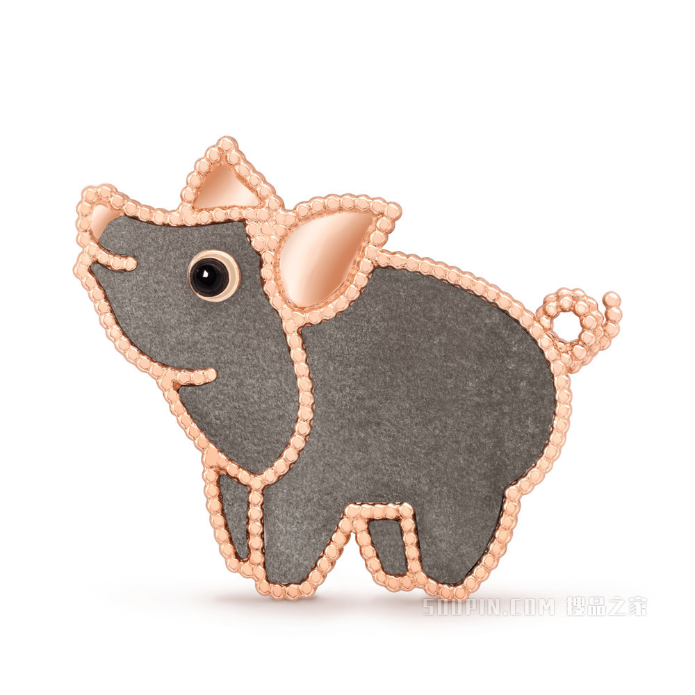 Lucky Animals Pig胸针
