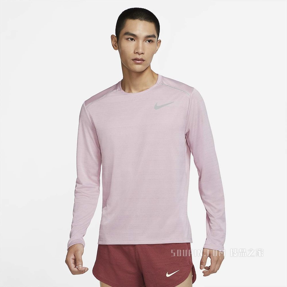 Nike Dri-FIT Miler 男子长袖跑步上衣