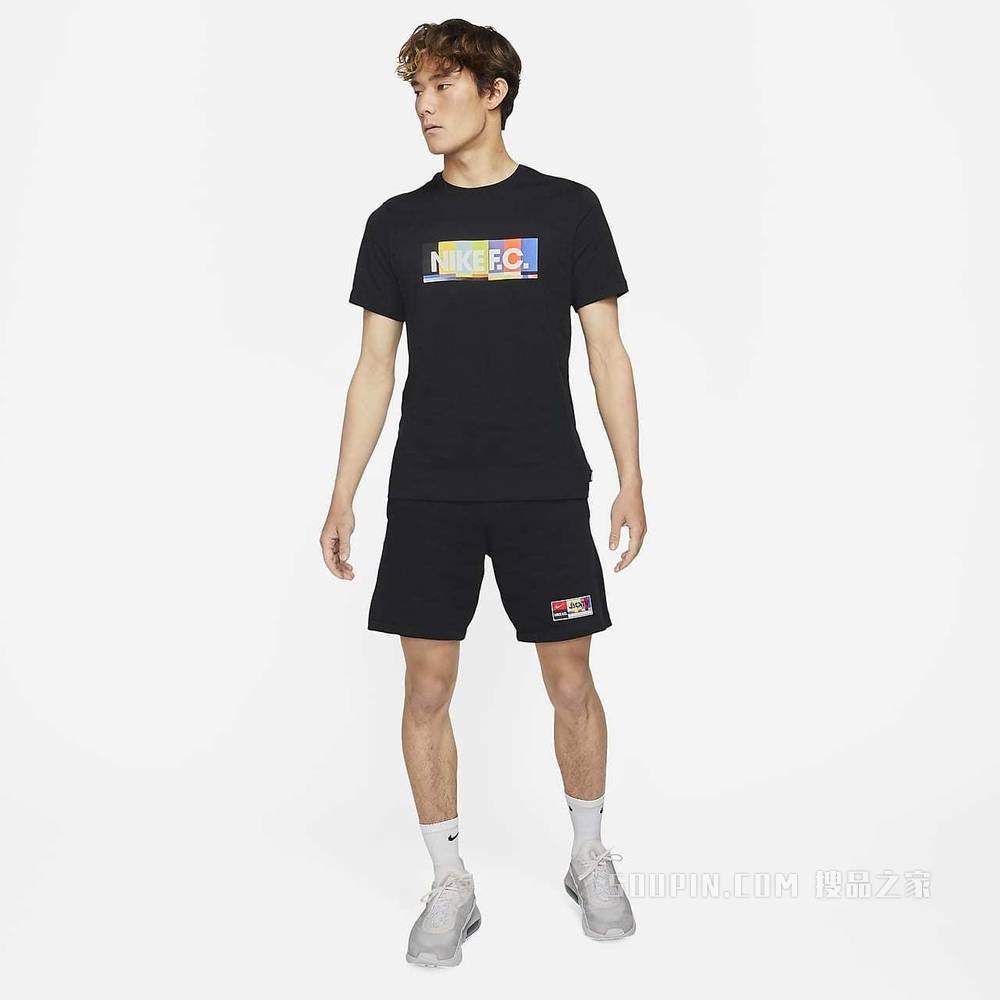 Nike/耐克】Nike F.C. 男子足球T恤DA7764-010-搜品之家