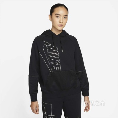 Nike Sportswear Icon Clash 女子起绒连帽衫